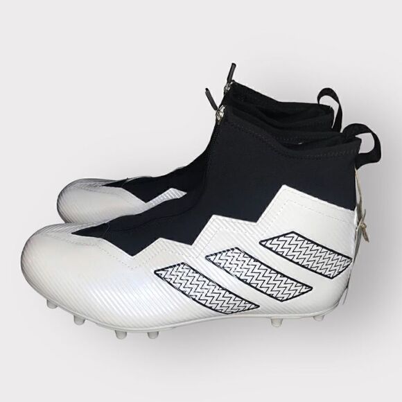 Adidas Nasty Fly 2E Team White Black Football Cleats GX1781 Mens size 11 New - Picture 4 of 8